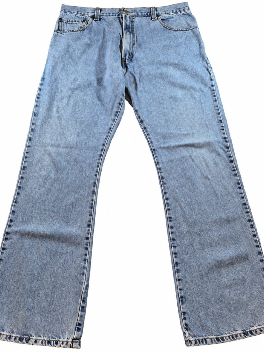 Levi's 517 Men's Bootcut Jeans W38 L32 Light Wash Blue Denim